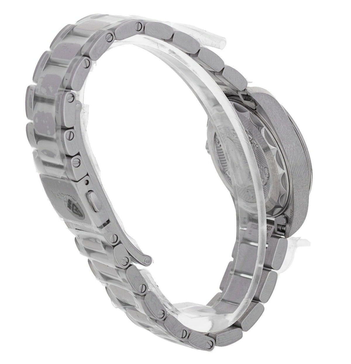 Omega Seamaster Aqua Terra Quartz Diamond Black Dial Silver Steel Strap Watch for Women - 220.10.28.60.51.001