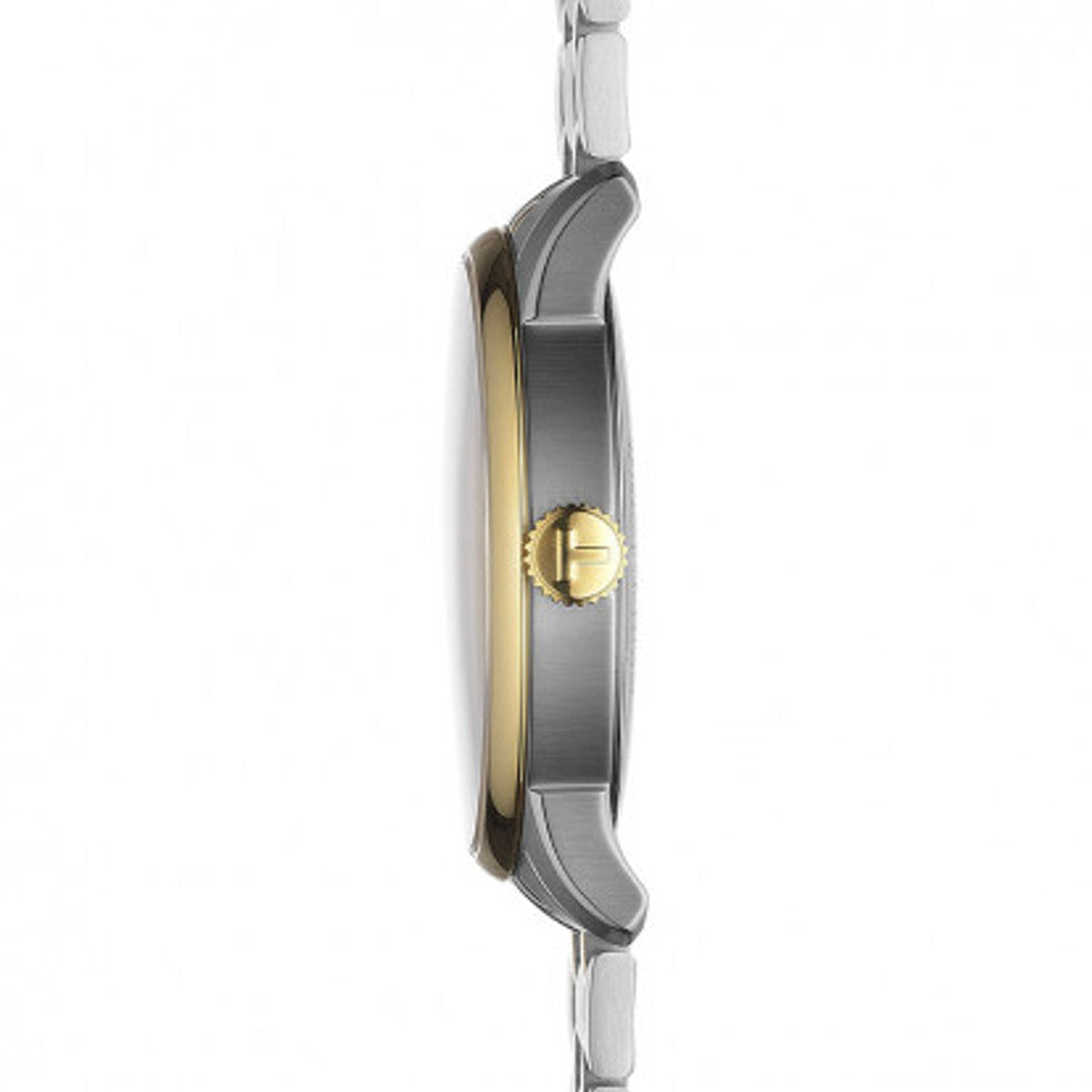 Tissot Chemin Des Tourelles Powermatic 80 Silver Dial Two Tone Steel Strap Watch For Men - T099.407.22.037.00