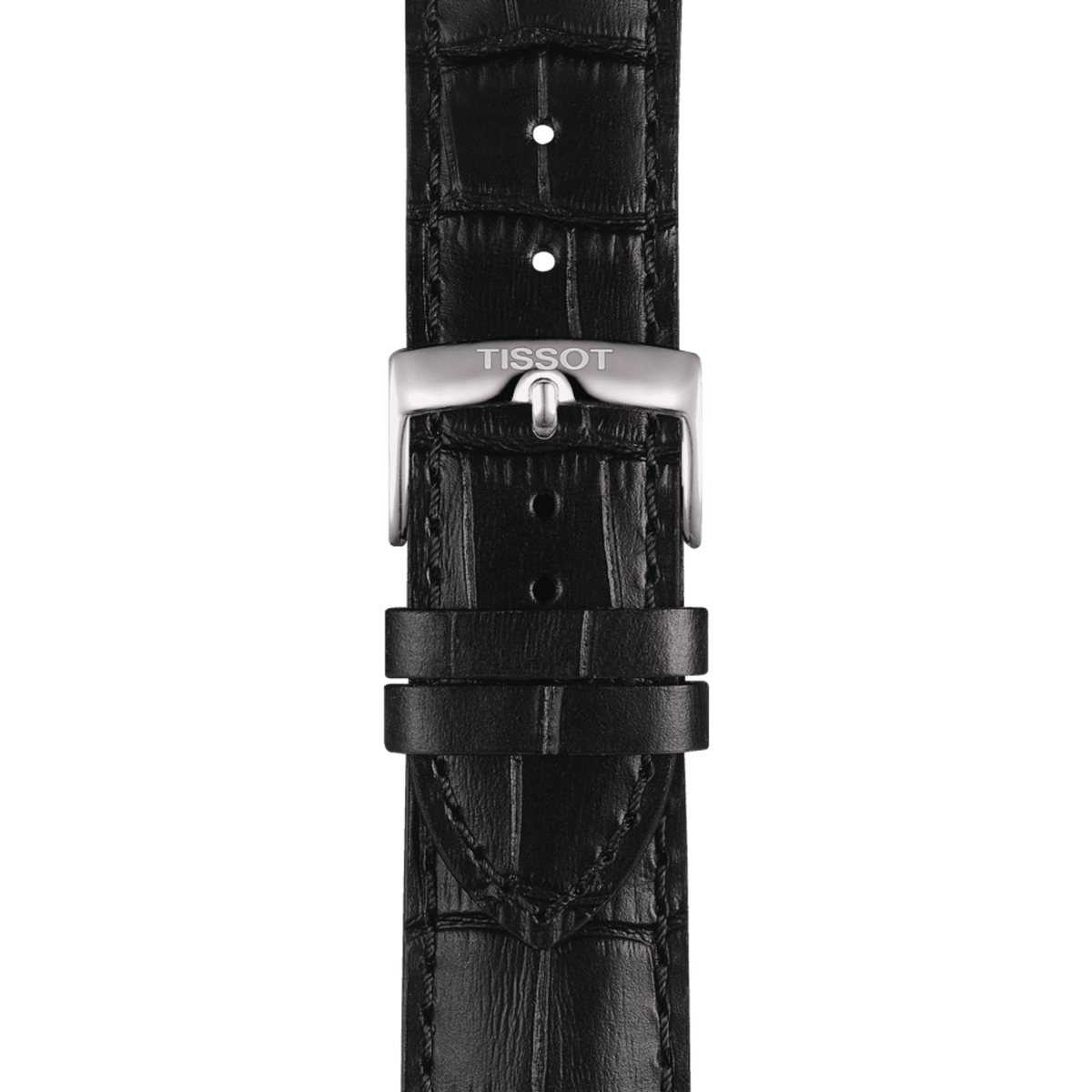 Tissot Chrono XL Classic Black Dial Black Leather Strap Watch For Men - T116.617.16.057.00