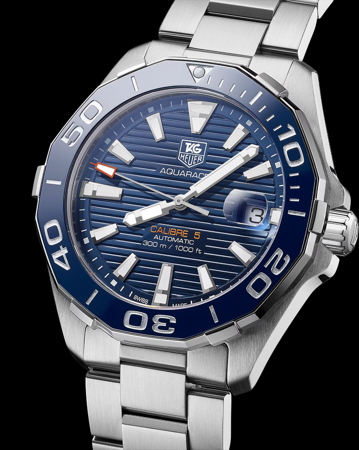 Tag Heuer Aquaracer Blue Dial Watch for Men - WAY211C.BA0928