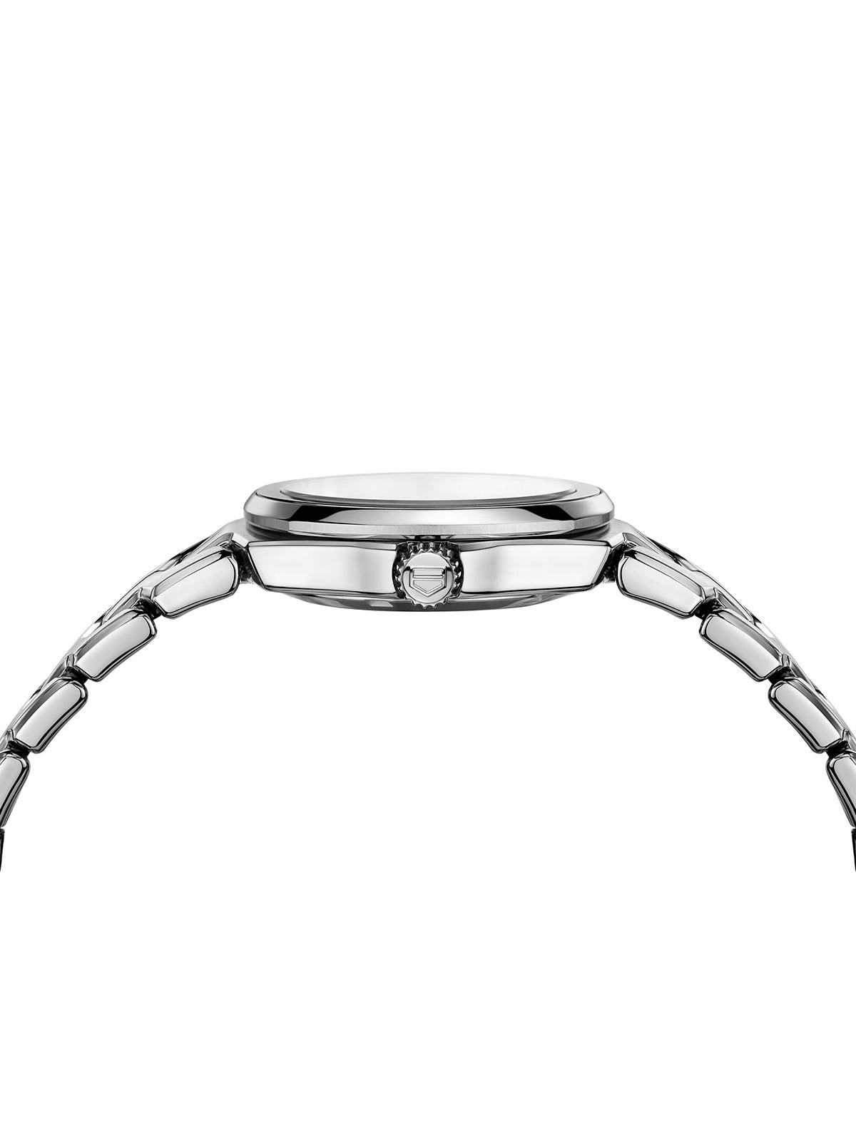 Tag Heuer Link Quartz Diamonds Blue Mother of Pearl Dial Silver Steel Strap Watch for Women - WBC1313.BA0600