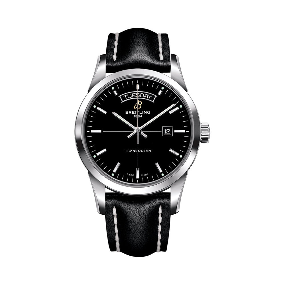 Breitling Transocean Day & Date 42mm Automatic Mens Watch - A4531012/BB69/435X/A2 0BA.1