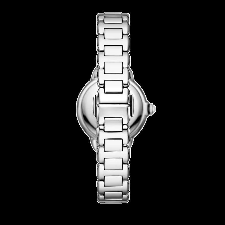 Emporio Armani Mia Mother of Pearl Dial Silver Steel Strap Watch for Women - AR11596