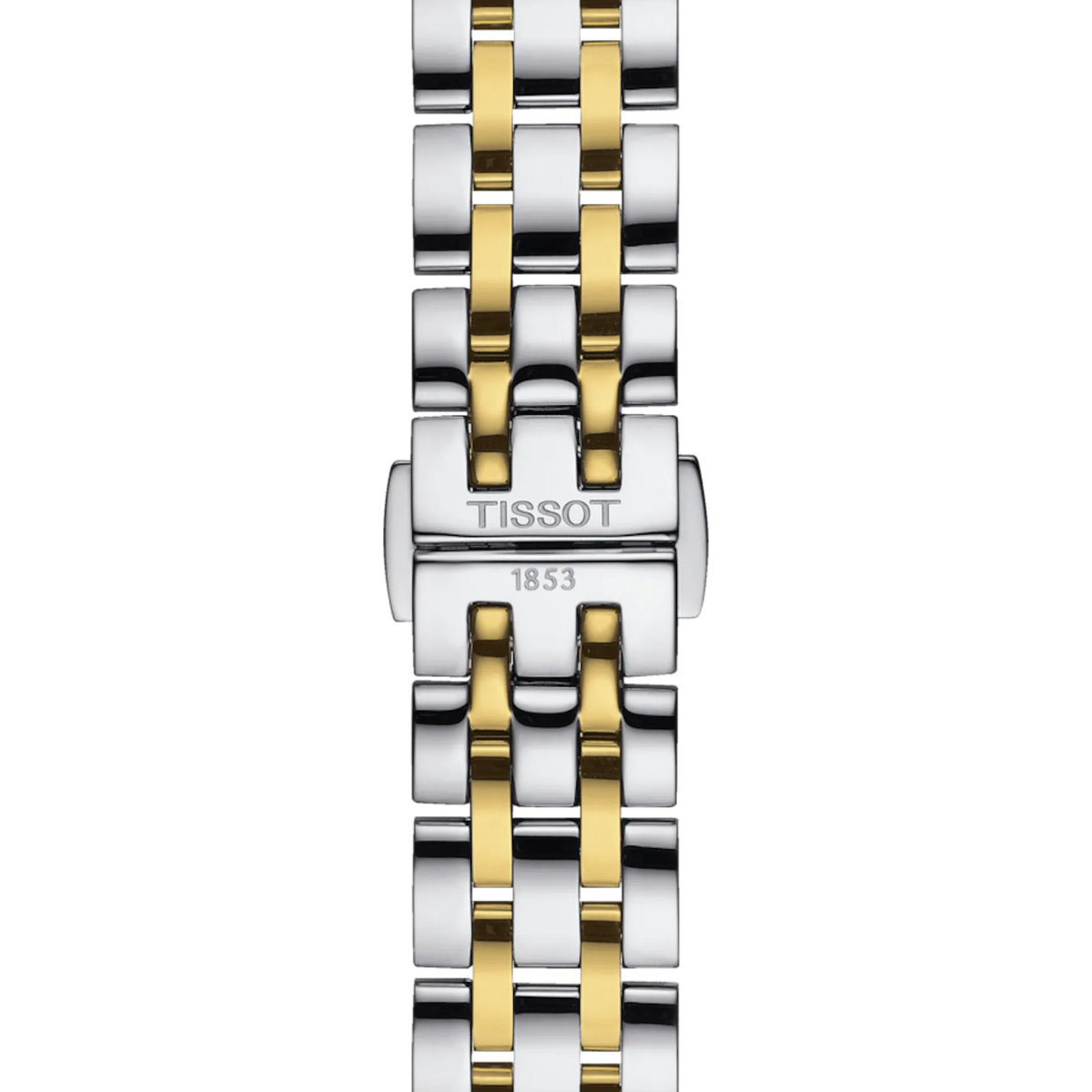 Tissot T Classic Dream Lady Silver Dial Two Tone Steel Strap Watch for Women - T129.210.22.031.00