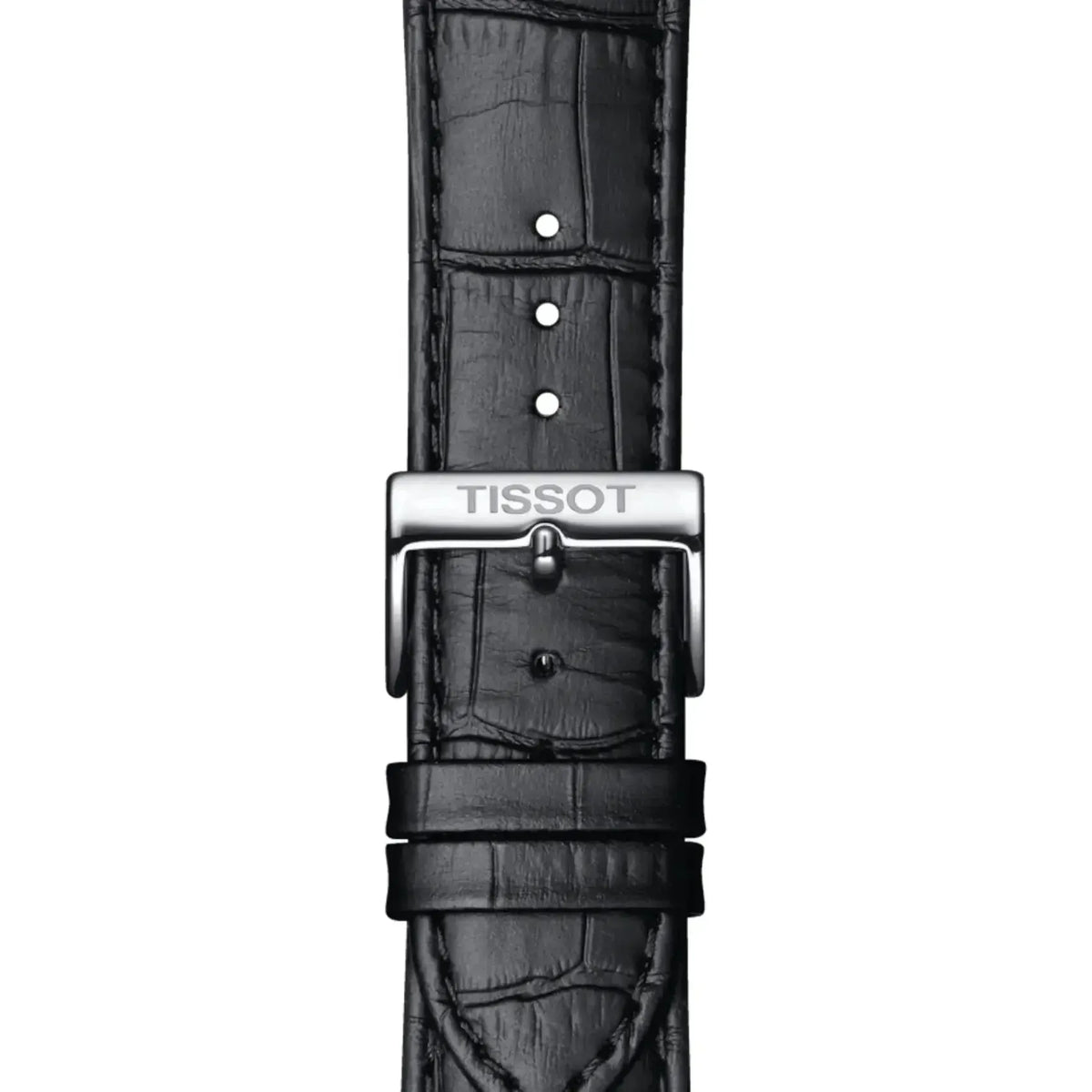 Tissot T Classic Dream Quartz Black Dial Black Leather Strap Watch for Men - T129.410.16.053.00