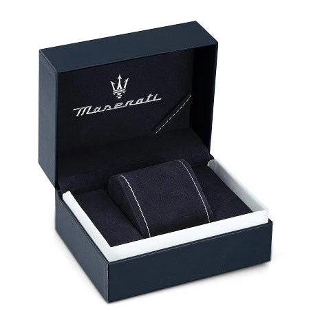 Maserati Traguardo Limited Edition Chronograph Black Dial Black Steel Strap Watch for Men - R8873612051
