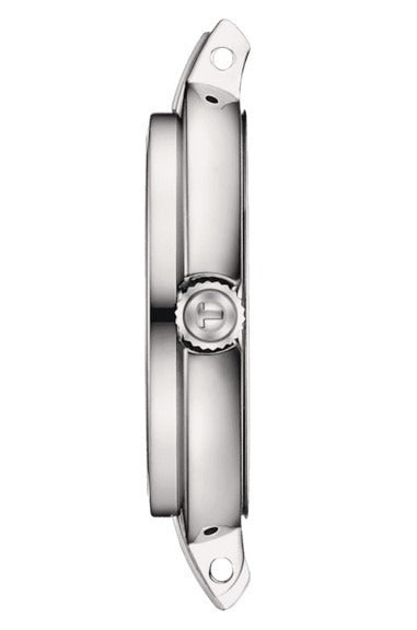 Tissot T-Lady Flamingo Diamonds Pink Dial Silver Steel Strap Watch for Women - T094.210.11.336.00
