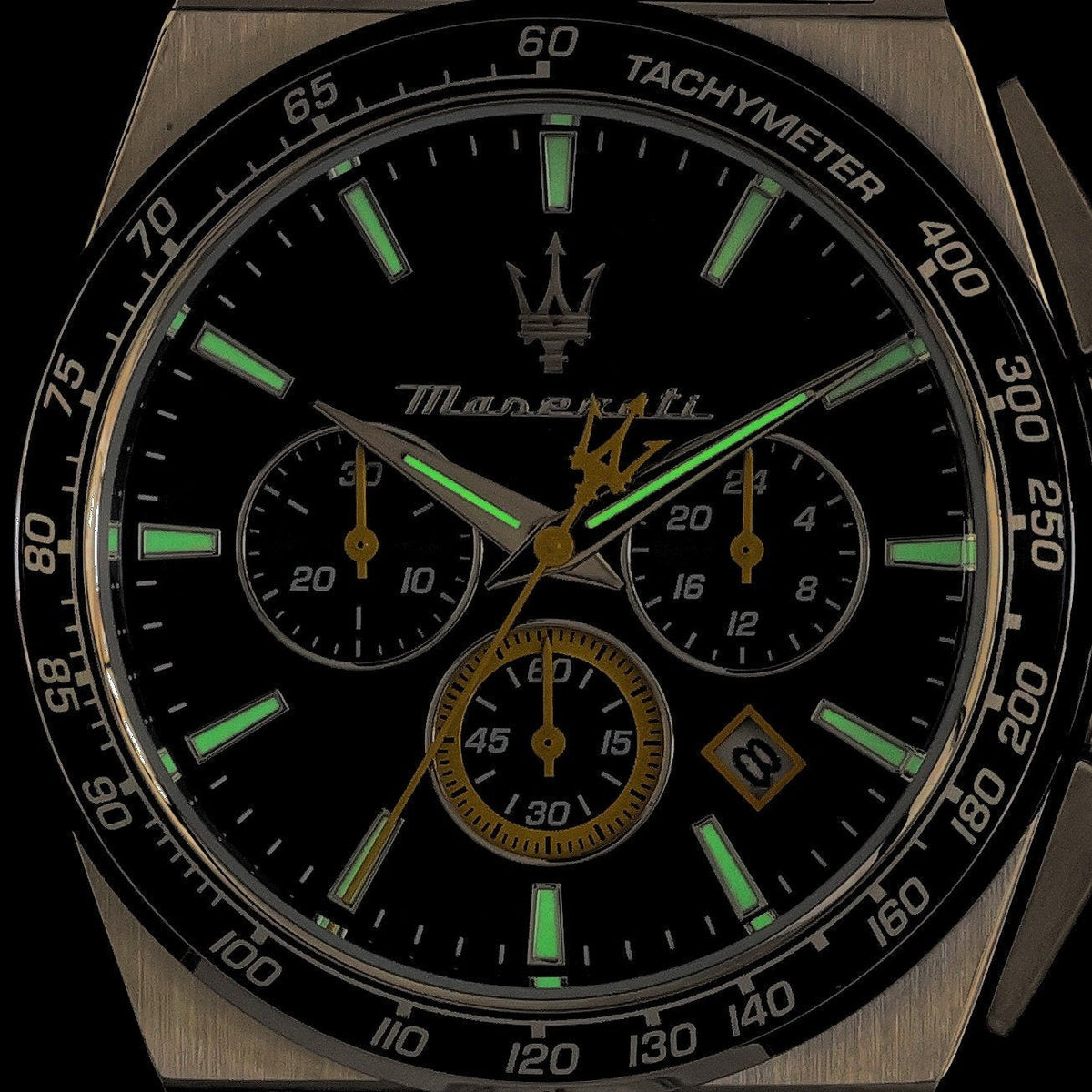 Maserati Velocità Chronograph Blue Dial Silver Steel Strap Watch for Men - R8873652001