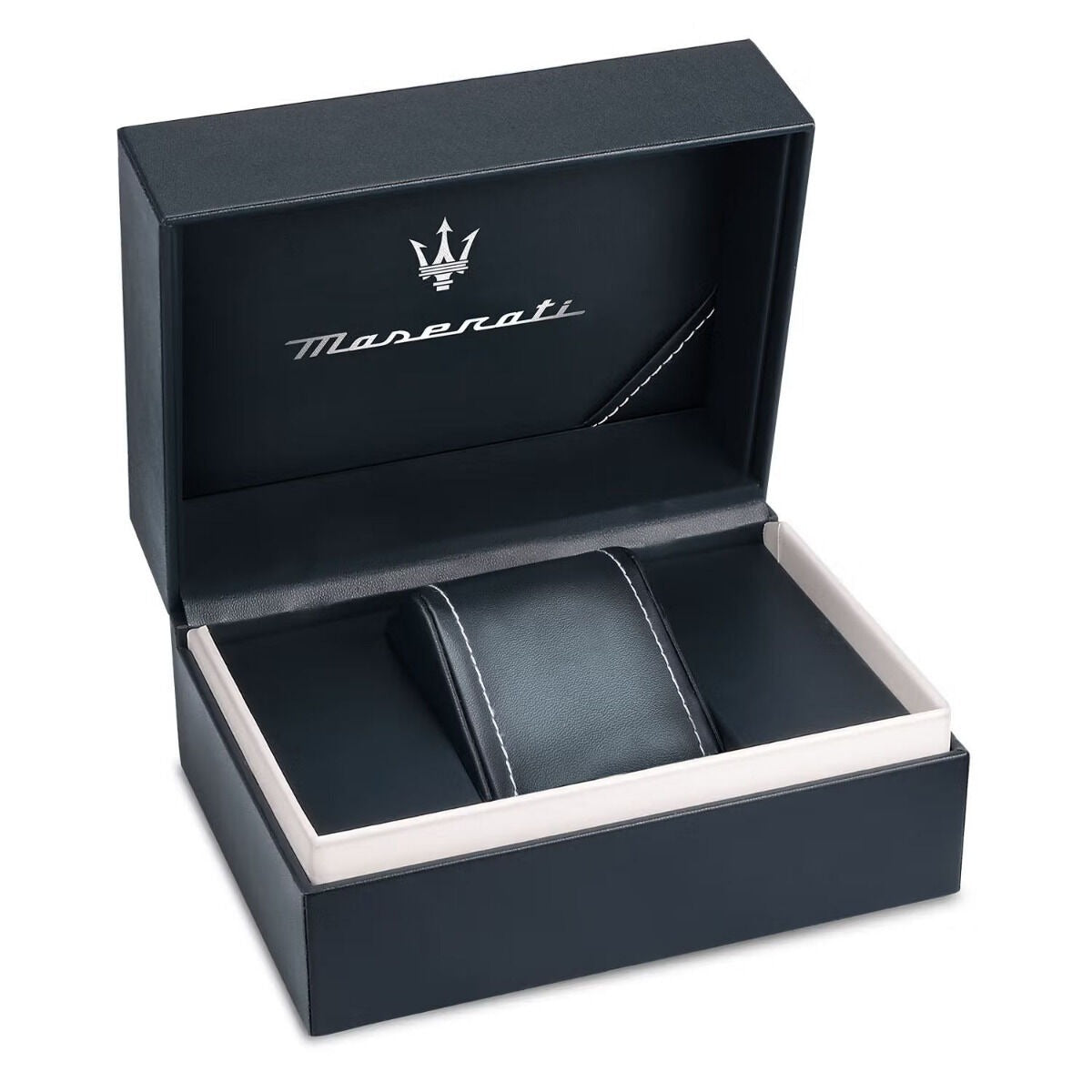 Maserati Tradizione Chronograph Blue Dial Silver Steel Strap Watch for Men - R8873646005