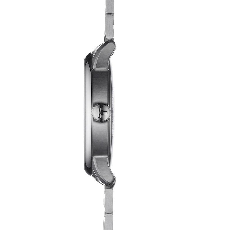 Tissot Chemin Des Tourelles Powermatic 80 Silver Dial Silver Steel Strap Watch For Men - T099.407.11.037.00