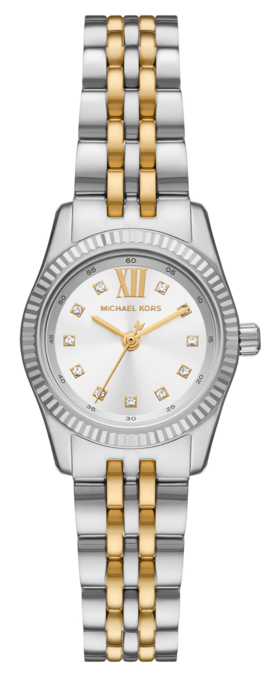  Shop Authentic Michael Kors Lexington Analog Silver Dial Two Tone Steel Strap Watch for Women - MK4740 - Luxxuri