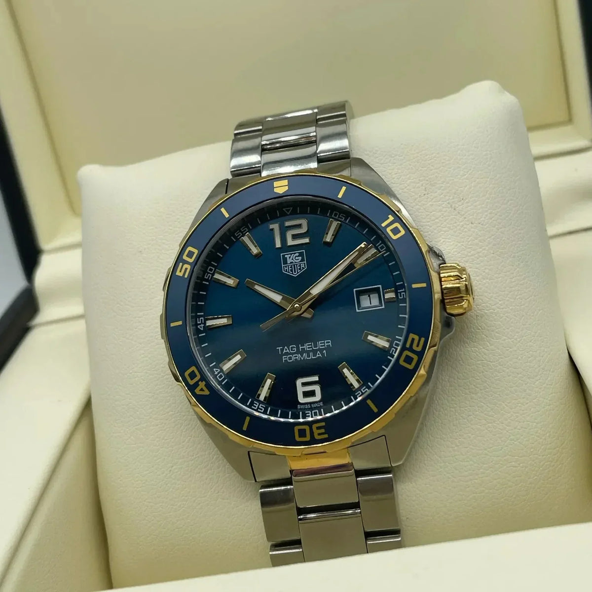 Tag Heuer Formula Blue Dial Watch for Men - WAZ1120.BB0879