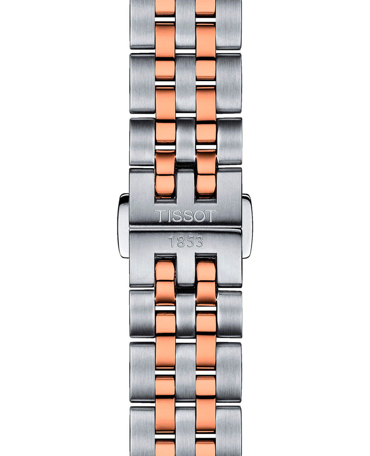 Tissot Ballade Powermatic 80 Cosc Mother of Pearl Dial Two Tone Steel Strap Watch For Women - T108.208.22.117.01
