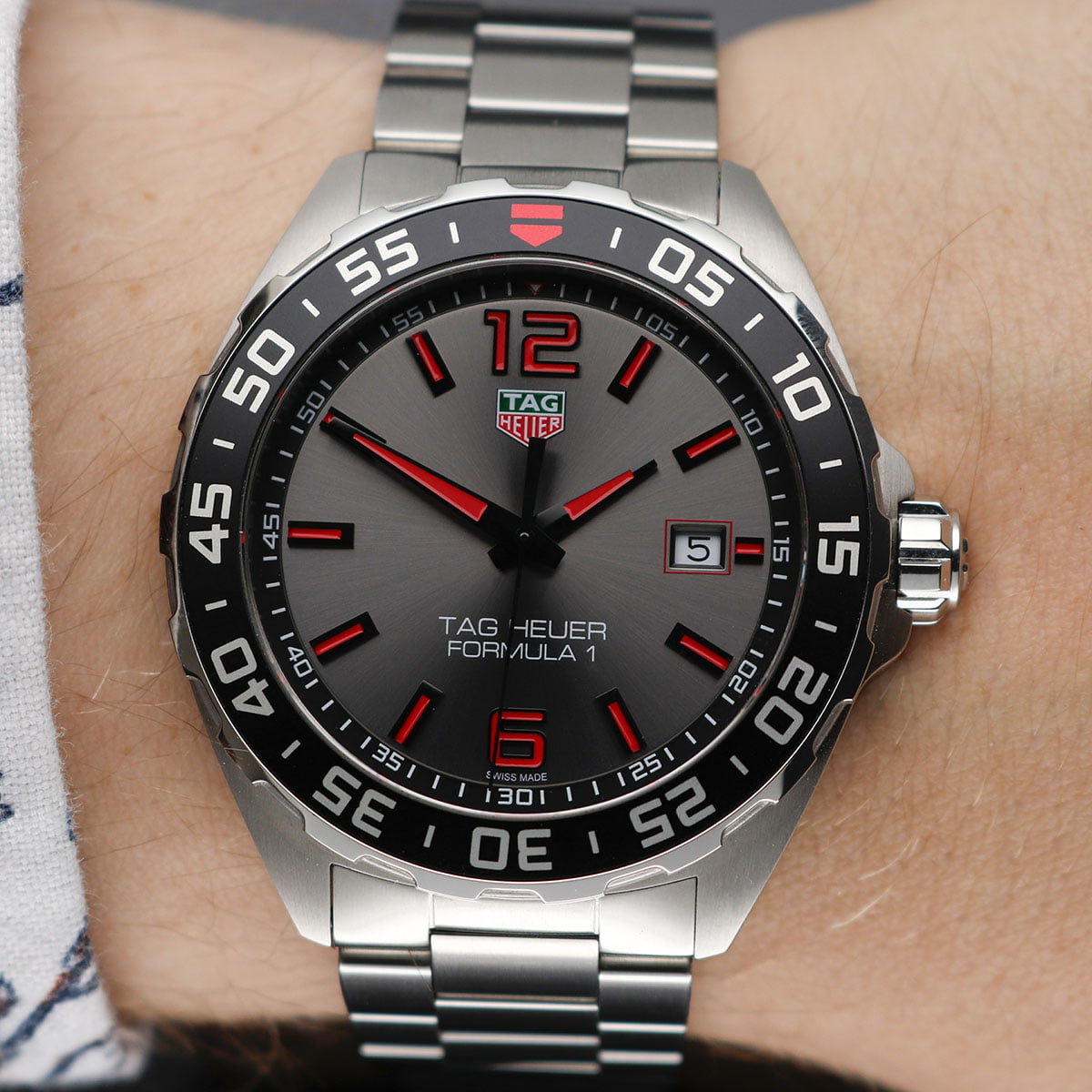Tag Heuer Formula 1 Anthracite Dial Watch for Men - WAZ1018.BA0842
