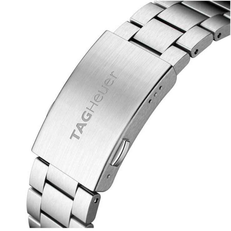 Tag Heuer Formula 1 Limited Edition Green Dial Silver Steel Strap Watch for Men - WAZ1017.BA0842