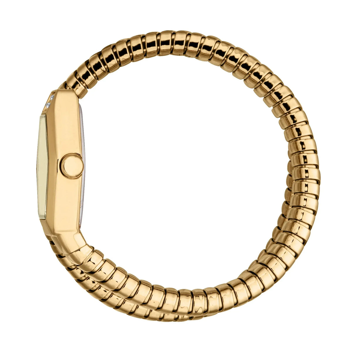 Just Cavalli Lunara Gold Dial Gold Steel Strap Watch for Women - JC1L397M0035