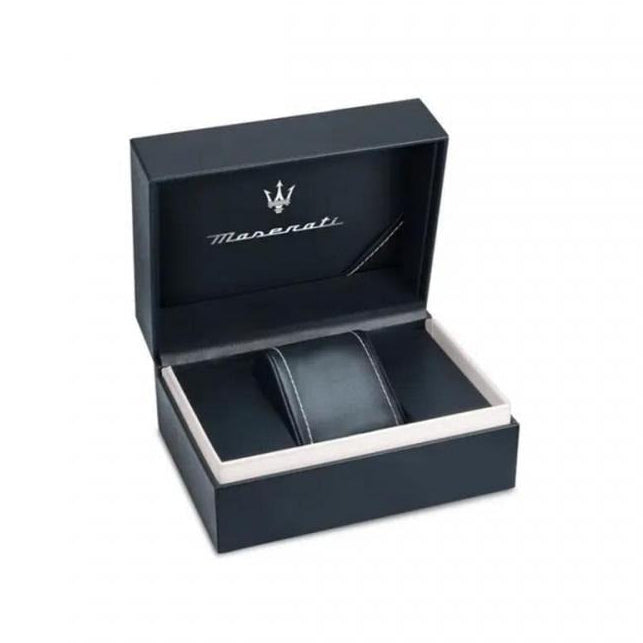 Maserati SFIDA Limited Edition Chronograph Black Dial Black Steel Strap Watch for Men - R8873640016