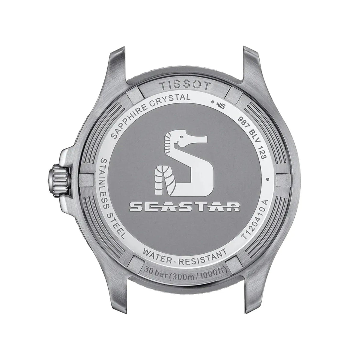 Tissot Seastar 1000 Quartz Black Dial Two Tone Steel Strap Watch for Men - T120.410.22.051.01