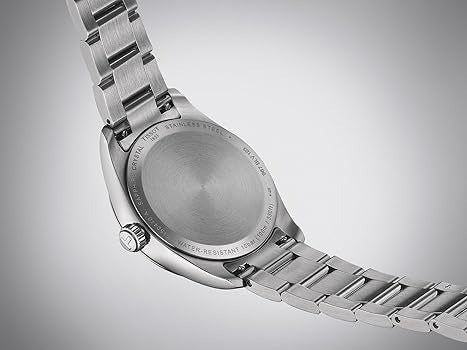 Tissot PR 100 Ice Blue Dial Silver Steel Strap Watch for Women - T150.210.11.351.00