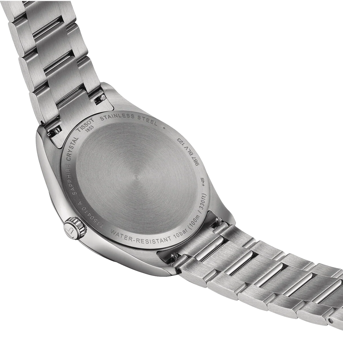 Tissot PR 100 Pink Dial Silver Steel Strap Watch for Women - T150.210.11.331.00