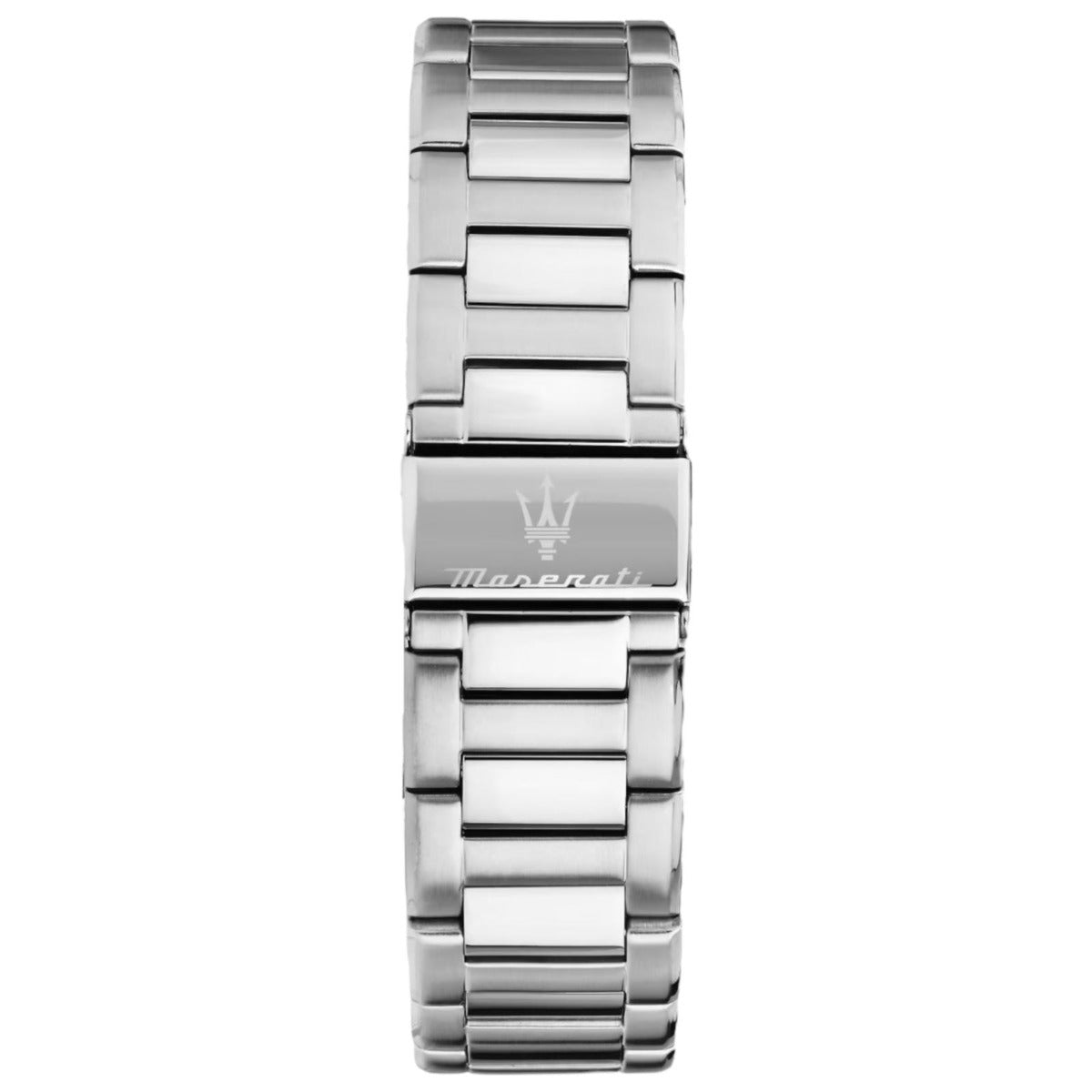Maserati Velocità Chronograph Silver Dial Silver Steel Strap Watch for Men - R8873652006