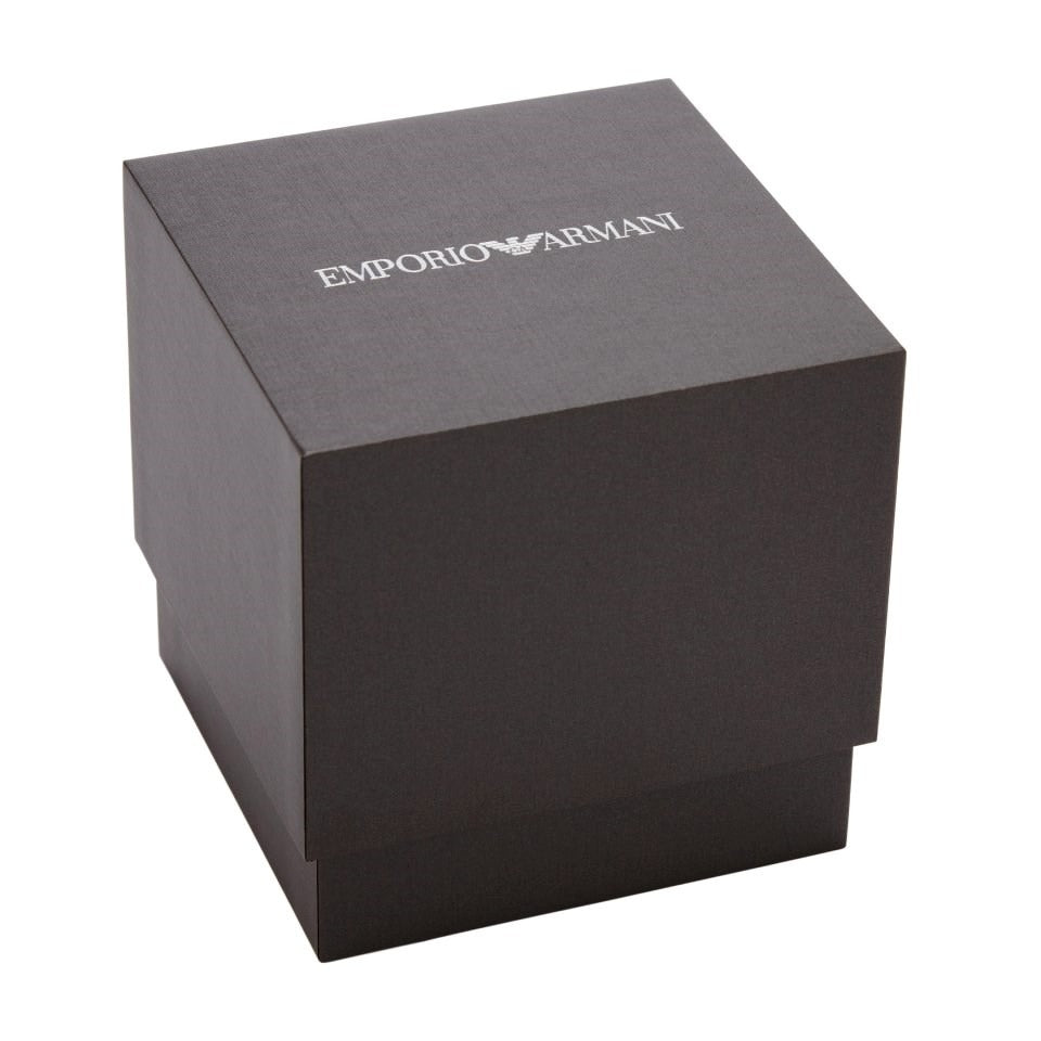 Emporio Armani Federica Mother of Pearl Dial Two Tone Steel Strap Watch for Women - AR11559